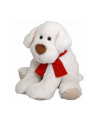 BEPPE Pies Ricco 28 cm biały z kokardą - nr 1