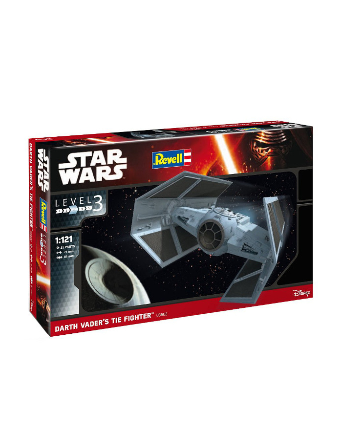 REVELL Star Wars Dath Vaders tie fighter główny