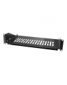 LOGILINK- 19 '' Półka, przedni wspornik, na śrubę mocującą d = 400 mm, czarna - nr 10