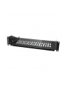 LOGILINK- 19 '' Półka, przedni wspornik, na śrubę mocującą d = 400 mm, czarna - nr 2