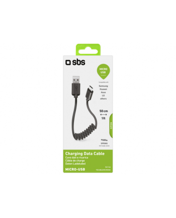 SBS Mobile SBS Kabel USB - microUSB 0 5 metra czarny