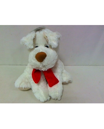 BEPPE Pies Ricco 28 cm biały z kokardą nr 1