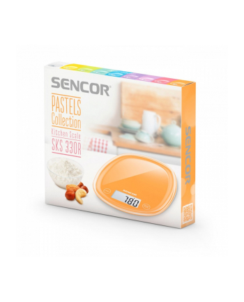 Sencor Waga kuchenna  SKS 33OR Pastelowa nr 1