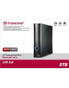Transcend Dysk zewnętrzny 35T3 Turbo 8TB HDD 3.5'' USB 3.0 - nr 9