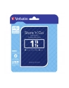 Verbatim dysk zewnętrzny Store 'n' Go 2.5'' GEN 2, 1TB, USB 3.0, Niebieski - nr 18