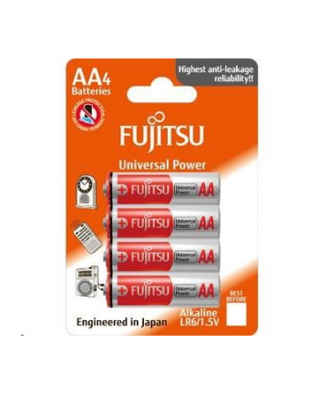 Fujitsu Alkaline Universal Power LR6/AA 4 Pcs Blister