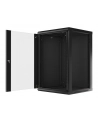 Lanberg szafa instalacyjna wisząca 19'' 18U 600x600mm czarna (drzwi szklane) - nr 44