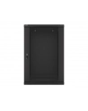 Lanberg szafa instalacyjna wisząca 19'' 18U 600x600mm czarna (drzwi szklane) - nr 50