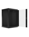 Lanberg szafa instalacyjna wisząca 19'' 18U 600x600mm czarna (drzwi szklane) - nr 53