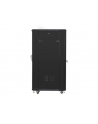 Lanberg szafa instalacyjna stojąca 19'' 27U/600x800mm czarna (drzwi szklane) - nr 32