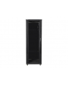 Lanberg szafa instalacyjna stojąca 19'' 37U/600x800mm czarna (drzwi szklane) - nr 32