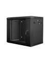 Lanberg szafa instalacyjna wisząca 19'' 9U 600x450mm czarna (drzwi szklane) - nr 39