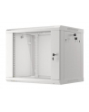 Lanberg szafa instalacyjna wisząca 19'' 9U 600x450mm szara (drzwi szklane) - nr 68
