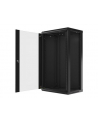 Lanberg szafa instalacyjna wisząca 19'' 22U 600x450mm czarna (drzwi szklane) - nr 40