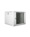 Lanberg szafa instalacyjna wisząca 19'' 9U 600x600mm szara (drzwi szklane) - nr 55