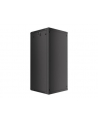 Lanberg szafa instalacyjna wisząca 19'' 27U 600x600mm czarna (drzwi szklane) - nr 61