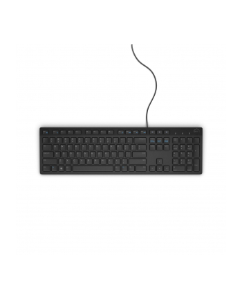 Keyboard : US-Euro (Qwerty) Dell KB216 Quietkey USB, black