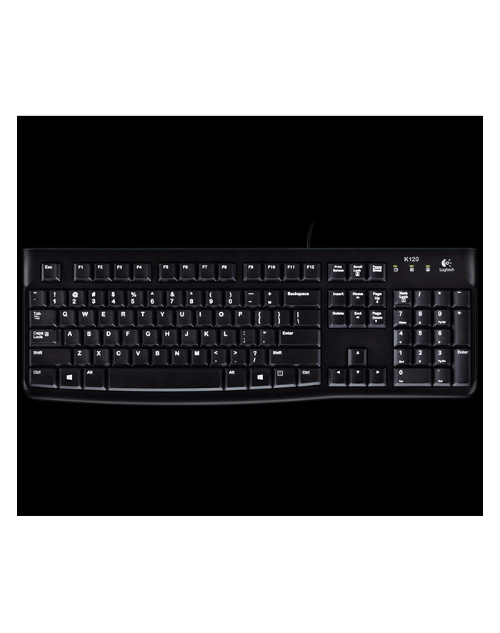 Logitech Klawiatura K120, EMEA główny