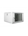 Lanberg szafa instalacyjna wisząca 19'' 6U 600x600mm szara (drzwi szklane) - nr 3