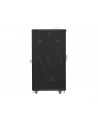 Lanberg szafa instalacyjna stojąca 19'' 27U/600x800mm czarna (drzwi szklane) - nr 10