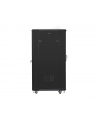 Lanberg szafa instalacyjna stojąca 19'' 27U/600x800mm czarna (drzwi szklane) - nr 22