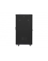 Lanberg szafa instalacyjna stojąca 19'' 27U/600x800mm czarna (drzwi szklane) - nr 28