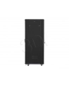 Lanberg szafa instalacyjna stojąca 19'' 37U/600x800mm czarna (drzwi szklane) - nr 11