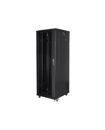 Lanberg szafa instalacyjna stojąca 19'' 37U/600x800mm czarna (drzwi szklane) nr 2