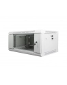 Lanberg szafa instalacyjna wisząca 19'' 4U 600x450mm szara (drzwi szklane) - nr 1