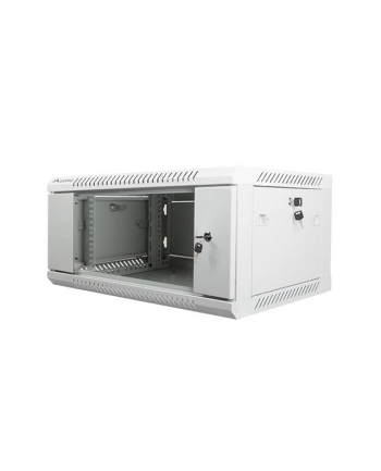 Lanberg szafa instalacyjna wisząca 19'' 4U 600x450mm szara (drzwi szklane) nr 1