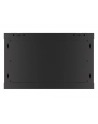 Lanberg szafa instalacyjna wisząca 19'' 6U 600x450mm czarna (drzwi szklane) - nr 37