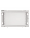 Lanberg szafa instalacyjna wisząca 19'' 6U 600x450mm szara (drzwi szklane) - nr 28