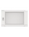 Lanberg szafa instalacyjna wisząca 19'' 6U 600x450mm szara (drzwi szklane) - nr 29