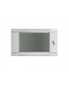 Lanberg szafa instalacyjna wisząca 19'' 6U 600x450mm szara (drzwi szklane) - nr 37