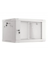 Lanberg szafa instalacyjna wisząca 19'' 6U 600x450mm szara (drzwi szklane) - nr 42