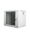 Lanberg szafa instalacyjna wisząca 19'' 9U 600x450mm szara (drzwi szklane) - nr 13