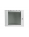 Lanberg szafa instalacyjna wisząca 19'' 9U 600x450mm szara (drzwi szklane) - nr 18