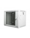 Lanberg szafa instalacyjna wisząca 19'' 9U 600x450mm szara (drzwi szklane) - nr 25