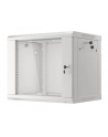 Lanberg szafa instalacyjna wisząca 19'' 9U 600x450mm szara (drzwi szklane) - nr 32