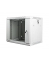 Lanberg szafa instalacyjna wisząca 19'' 9U 600x450mm szara (drzwi szklane) - nr 38