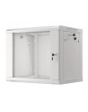 Lanberg szafa instalacyjna wisząca 19'' 9U 600x450mm szara (drzwi szklane) - nr 41