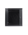 Lanberg szafa instalacyjna wisząca 19'' 12U 600x450mm czarna (drzwi szklane) - nr 16