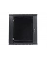 Lanberg szafa instalacyjna wisząca 19'' 12U 600x450mm czarna (drzwi szklane) - nr 21