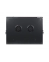 Lanberg szafa instalacyjna wisząca 19'' 12U 600x450mm czarna (drzwi szklane) - nr 26