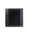 Lanberg szafa instalacyjna wisząca 19'' 12U 600x450mm czarna (drzwi szklane) - nr 28