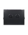 Lanberg szafa instalacyjna wisząca 19'' 12U 600x450mm czarna (drzwi szklane) - nr 47