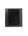 Lanberg szafa instalacyjna wisząca 19'' 12U 600x450mm czarna (drzwi szklane) - nr 56