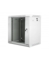 Lanberg szafa instalacyjna wisząca 19'' 12U 600x450mm szara (drzwi szklane) - nr 10