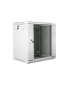 Lanberg szafa instalacyjna wisząca 19'' 12U 600x450mm szara (drzwi szklane) - nr 12