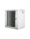 Lanberg szafa instalacyjna wisząca 19'' 12U 600x450mm szara (drzwi szklane) - nr 19